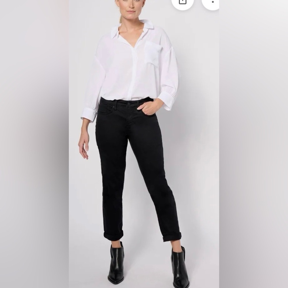 NYDJ Women's Black Skinny Jeans - 4